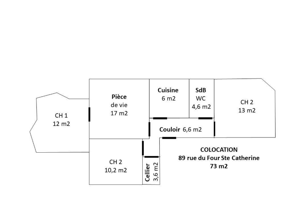 Appartement Familial 3 Chambres Centre Proche Lot Каор Экстерьер фото